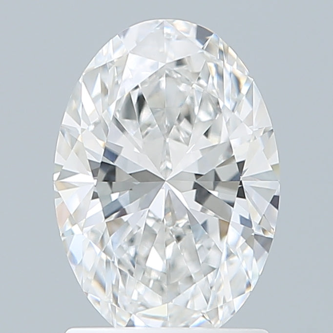 1.54 Carat Oval Shaped, Excellent Cut, E Color, VVS1 Clarity, IGI Certified Lab Grown Diamond