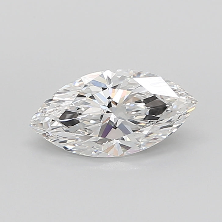 3.03 Carat Marquise Shaped, Ideal Cut, E Color, VVS1 Clarity, IGI Certified Lab Grown Diamond