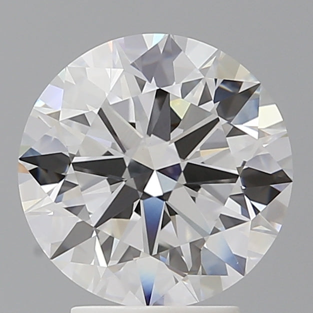 3.43 Carat Round Shaped, Excellent Cut, F Color, VVS2 Clarity, IGI Certified Lab Grown Diamond
