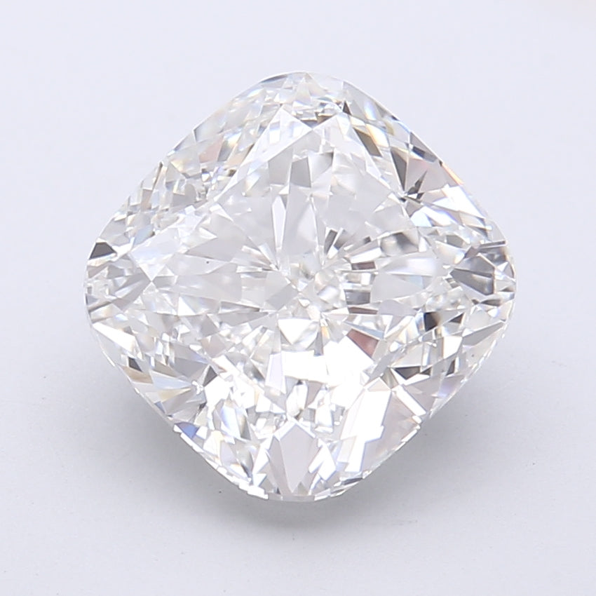 4.95 Carat Cushion Shaped, Very Good Cut, E Color, VS1 Clarity, IGI Certified Lab Grown Diamond