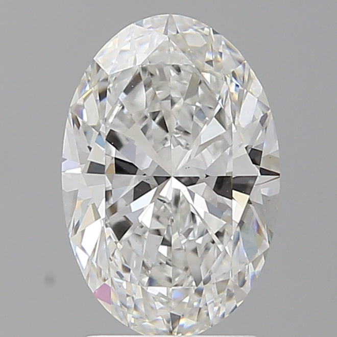 2.59 Carat Oval Shaped, Ideal Cut, E Color, VVS2 Clarity, IGI Certified Lab Grown Diamond