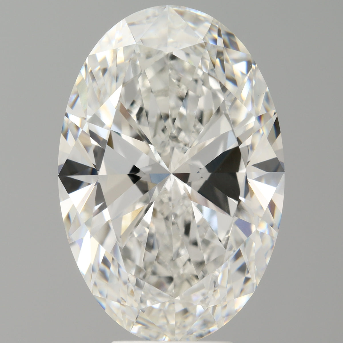 8.01 Carat Oval Shaped, Excellent Cut, F Color, VVS2 Clarity, IGI Certified Lab Grown Diamond