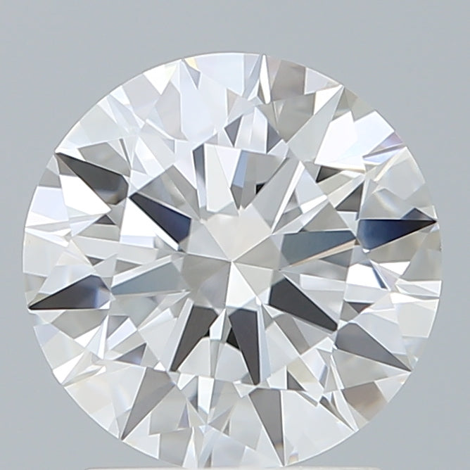 2.09 Carat Round Shaped, Ideal Cut, D Color, VVS2 Clarity, IGI Certified Lab Grown Diamond
