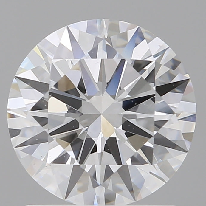 1.50 Carat Round Shaped, Excellent Cut, D Color, VS1 Clarity, IGI Certified Lab Grown Diamond