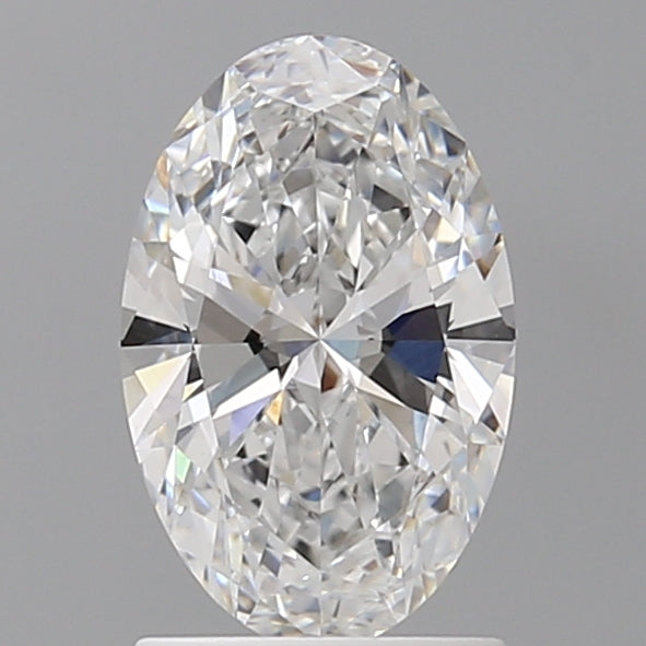 1.50 Carat Oval Shaped, Excellent Cut, D Color, VS1 Clarity, IGI Certified Lab Grown Diamond