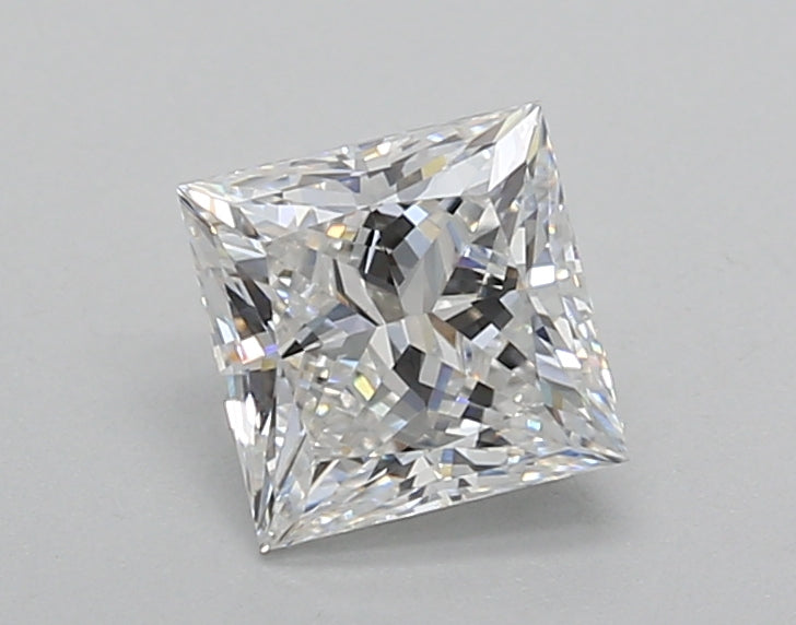 1.03 Carat Princess Shaped, Very Good Cut, E Color, VVS2 Clarity, IGI Certified Lab Grown Diamond