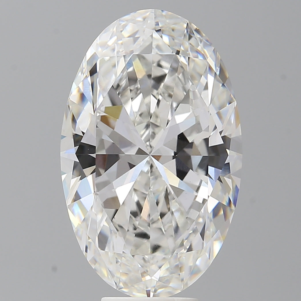 8.59 Carat Oval Shaped, Ideal Cut, E Color, VVS2 Clarity, IGI Certified Lab Grown Diamond