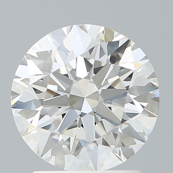 2.10 Carat Round Shaped, Ideal Cut, E Color, VVS2 Clarity, IGI Certified Lab Grown Diamond