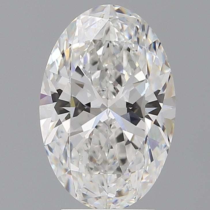 3.58 Carat Oval Shaped, Excellent Cut, E Color, VVS2 Clarity, IGI Certified Lab Grown Diamond