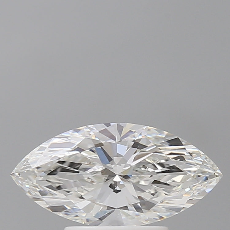 1.57 Carat Marquise Shaped, Ideal Cut, F Color, VVS2 Clarity, IGI Certified Lab Grown Diamond