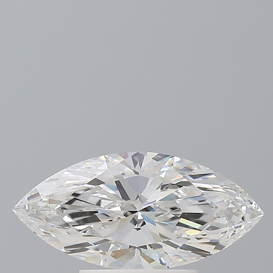 1.57 Carat Marquise Shaped, Ideal Cut, E Color, VS1 Clarity, IGI Certified Lab Grown Diamond