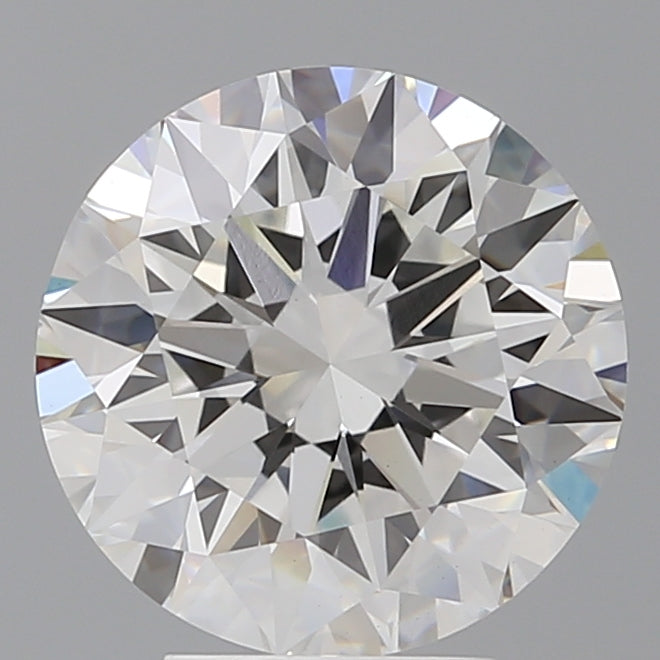 4.54 Carat Round Shaped, Excellent Cut, F Color, VVS2 Clarity, IGI Certified Lab Grown Diamond