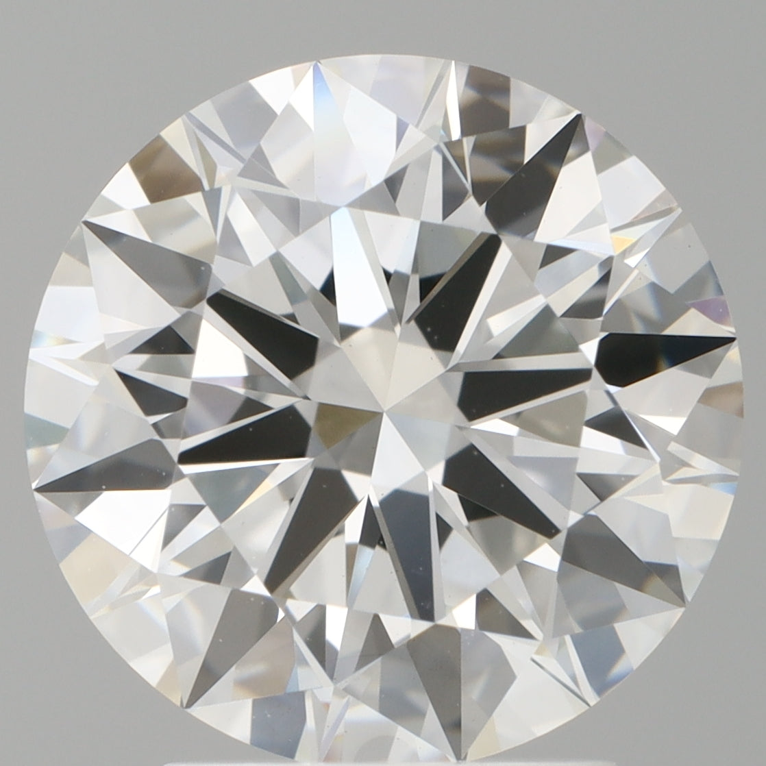 3.00 Carat Round Shaped, Ideal Cut, F Color, VVS2 Clarity, IGI Certified Lab Grown Diamond