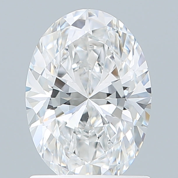 1.22 Carat Oval Shaped, Ideal Cut, D Color, VVS2 Clarity, IGI Certified Lab Grown Diamond