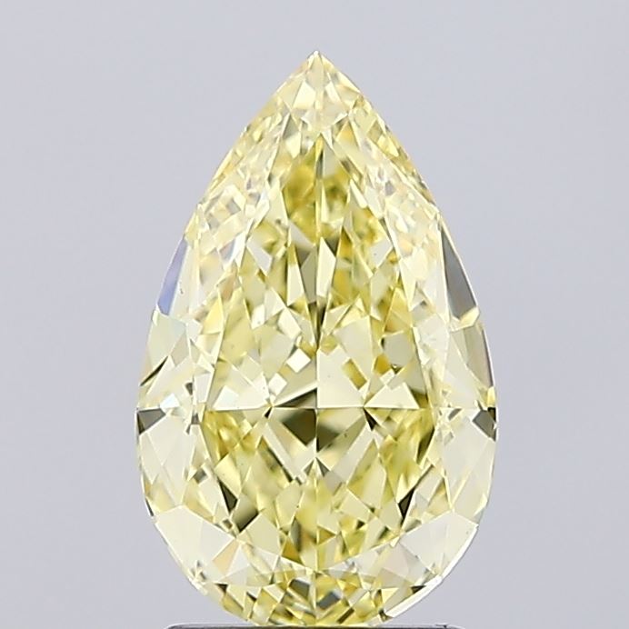 2.03 Carat Pear Shaped, Excellent Cut, VS1 Clarity, IGI Certified Lab Grown Diamond