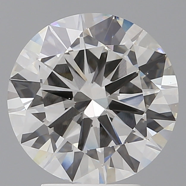 4.01 Carat Round Shaped, Excellent Cut, F Color, VS1 Clarity, IGI Certified Lab Grown Diamond