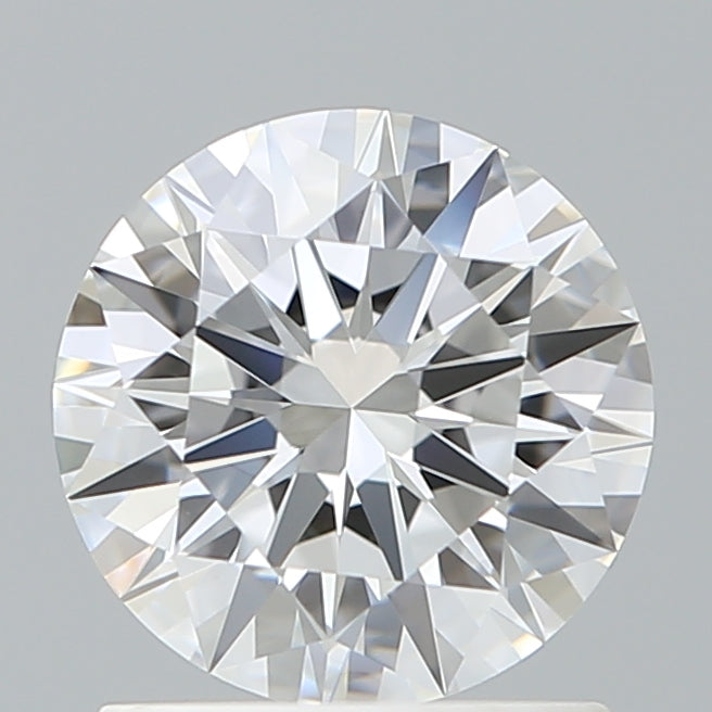 1.21 Carat Round Shaped, Ideal Cut, D Color, VVS2 Clarity, IGI Certified Lab Grown Diamond