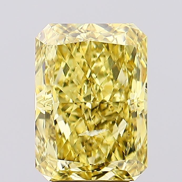 4.76 Carat Radiant Shaped, Excellent Cut, SI1 Clarity, IGI Certified Lab Grown Diamond