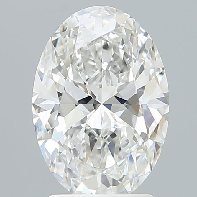 2.55 Carat Oval Shaped, Ideal Cut, E Color, VVS2 Clarity, IGI Certified Lab Grown Diamond