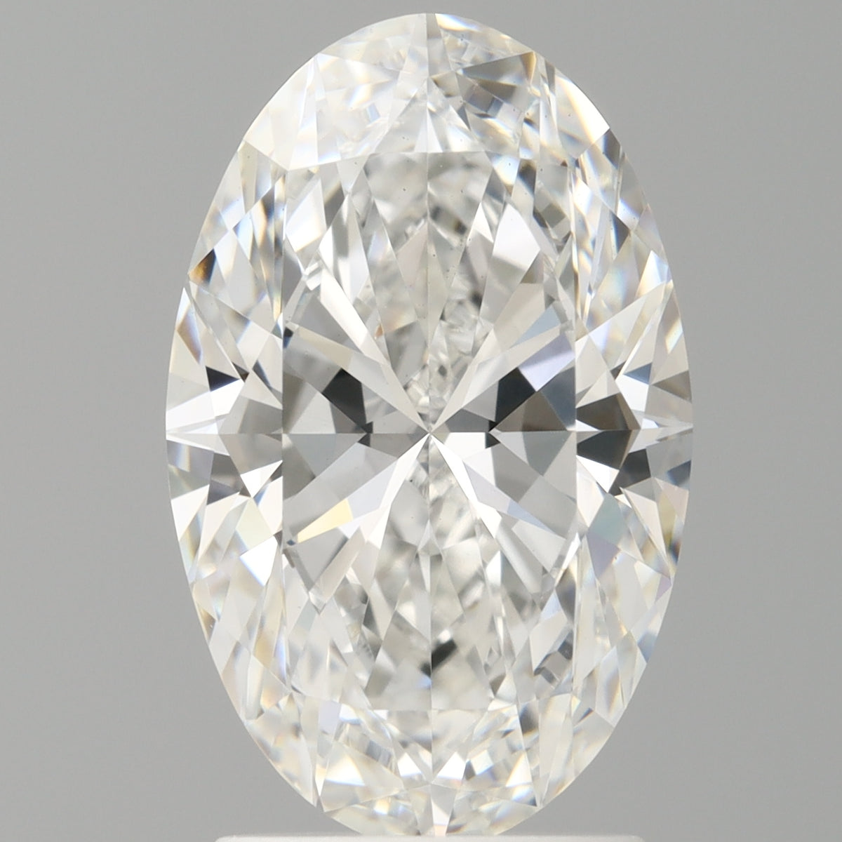 2.51 Carat Oval Shaped, Ideal Cut, E Color, VVS2 Clarity, IGI Certified Lab Grown Diamond