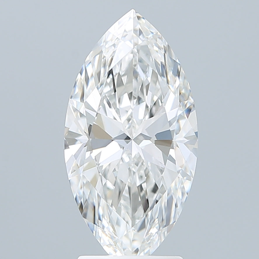 2.86 Carat Marquise Shaped, Ideal Cut, E Color, VVS2 Clarity, IGI Certified Lab Grown Diamond