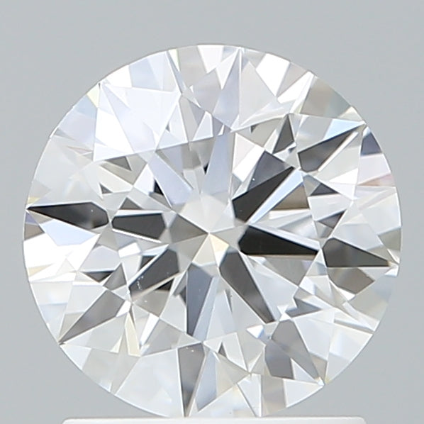 1.52 Carat Round Shaped, Ideal Cut, D Color, VVS2 Clarity, IGI Certified Lab Grown Diamond