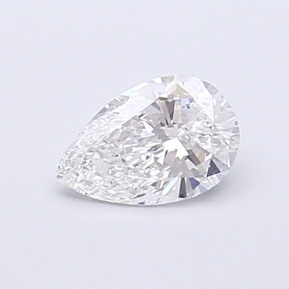 0.44 Carat Pear Shaped, Very Good Cut, D Color, VS1 Clarity, IGI Certified Lab Grown Diamond