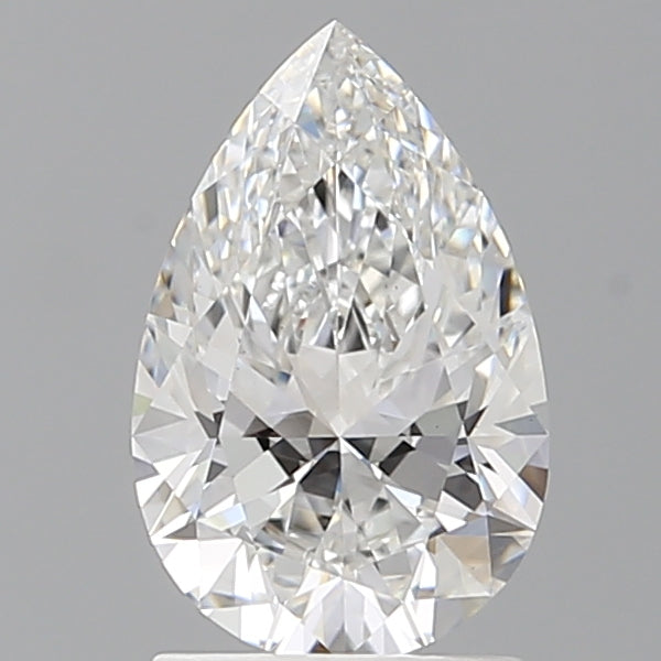 1.59 Carat Pear Shaped, Ideal Cut, E Color, VVS2 Clarity, IGI Certified Lab Grown Diamond