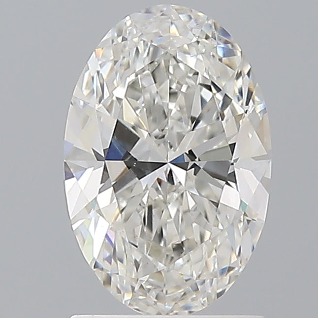 1.57 Carat Oval Shaped, Ideal Cut, F Color, VS1 Clarity, IGI Certified Lab Grown Diamond