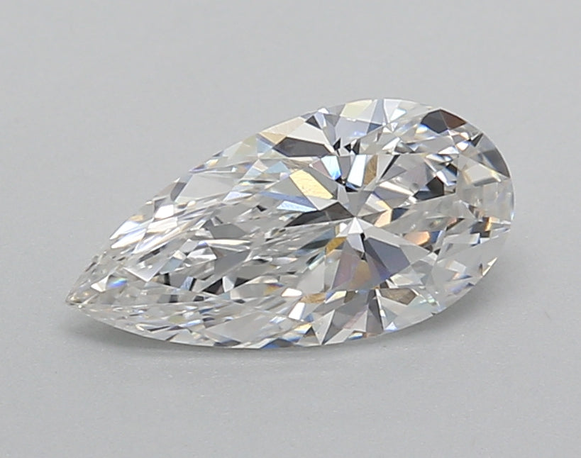 1.02 Carat Pear Shaped, Ideal Cut, E Color, VS1 Clarity, IGI Certified Lab Grown Diamond