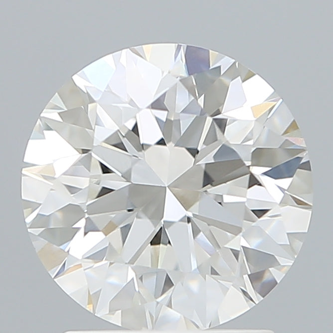2.10 Carat Round Shaped, Ideal Cut, F Color, VVS2 Clarity, IGI Certified Lab Grown Diamond