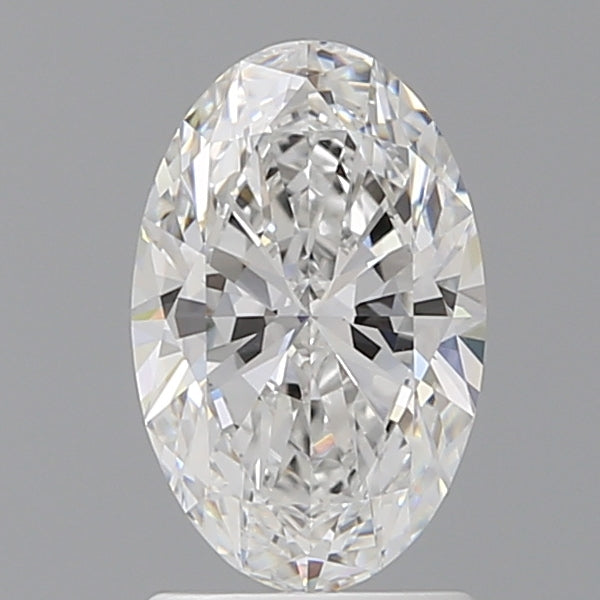1.54 Carat Oval Shaped, Ideal Cut, D Color, VVS2 Clarity, IGI Certified Lab Grown Diamond