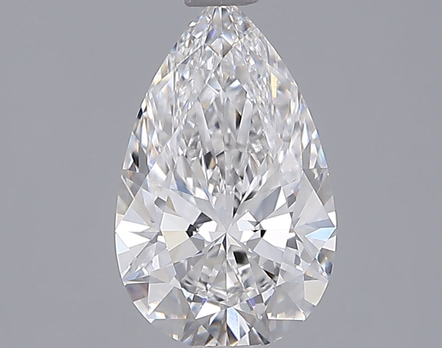 1.57 Carat Pear Shaped, Ideal Cut, D Color, VVS2 Clarity, IGI Certified Lab Grown Diamond