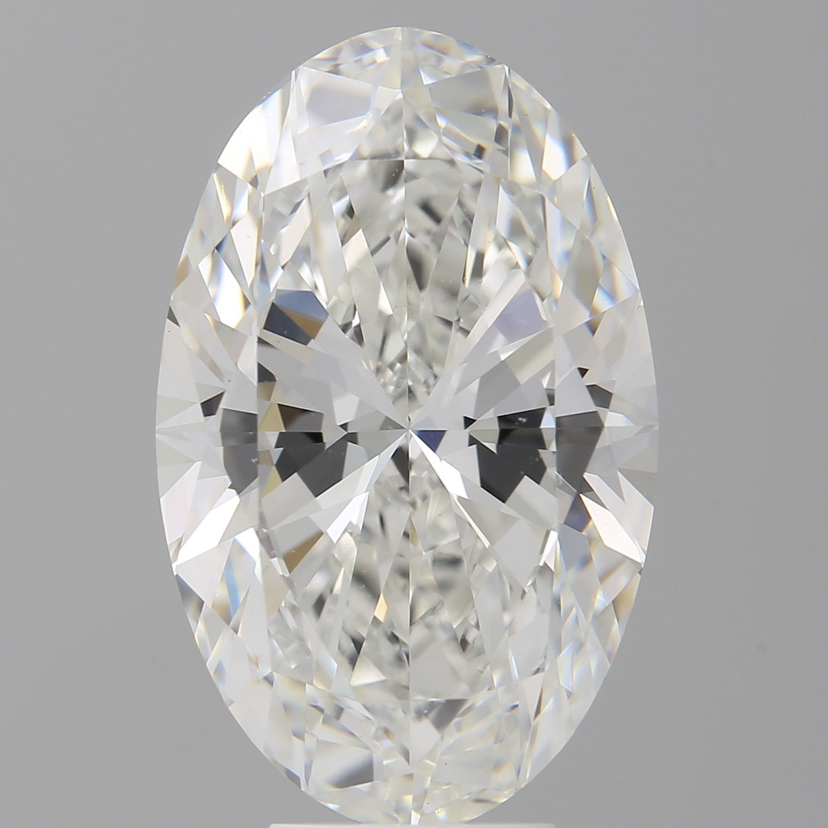 7.07 Carat Oval Shaped, Ideal Cut, F Color, VVS2 Clarity, IGI Certified Lab Grown Diamond