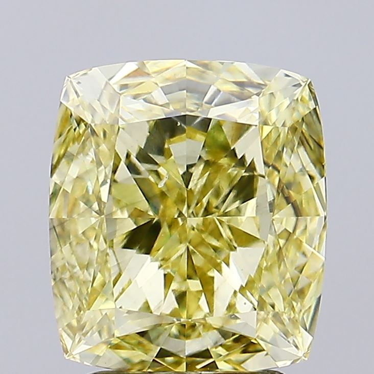2.81 Carat Cushion Shaped, Excellent Cut, VS2 Clarity, IGI Certified Lab Grown Diamond