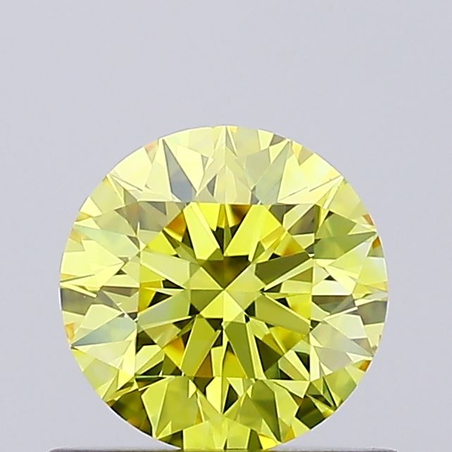 0.62 Carat Round Shaped, Excellent Cut, VVS2 Clarity, IGI Certified Lab Grown Diamond