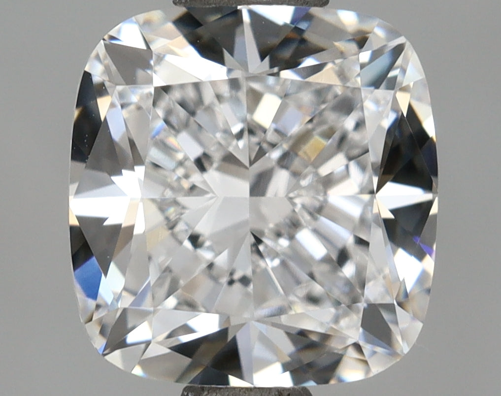 2.04 Carat Cushion Shaped, Ideal Cut, D Color, VVS1 Clarity, IGI Certified Lab Grown Diamond