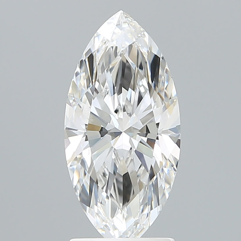 2.09 Carat Marquise Shaped, Ideal Cut, E Color, VVS1 Clarity, IGI Certified Lab Grown Diamond