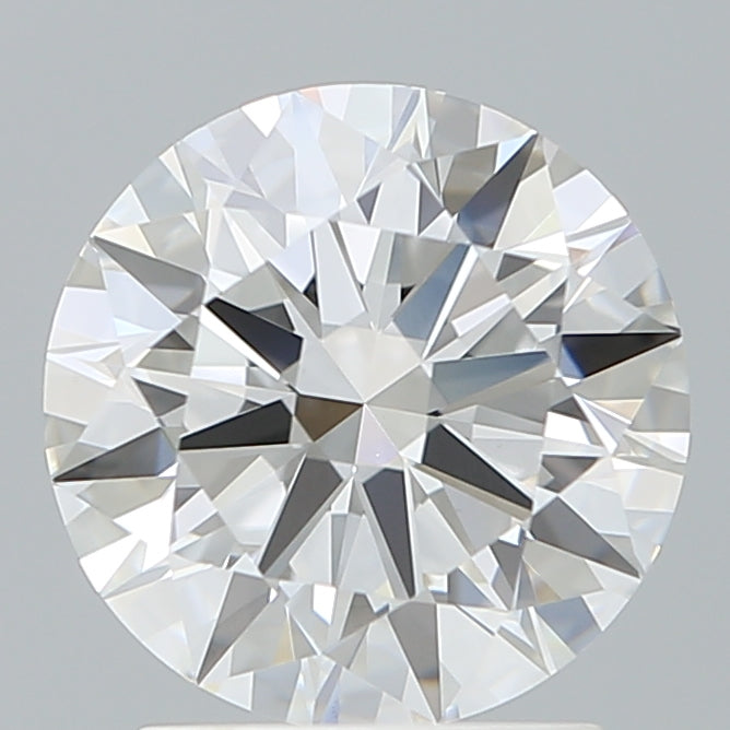 2.10 Carat Round Shaped, Ideal Cut, E Color, VVS2 Clarity, IGI Certified Lab Grown Diamond