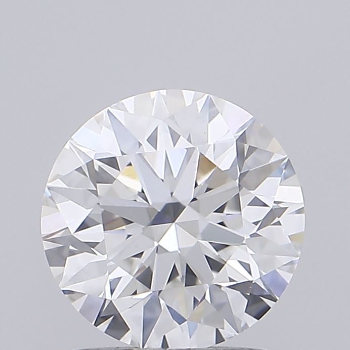 1.59 Carat Round Shaped, Ideal Cut, F Color, VVS2 Clarity, IGI Certified Lab Grown Diamond