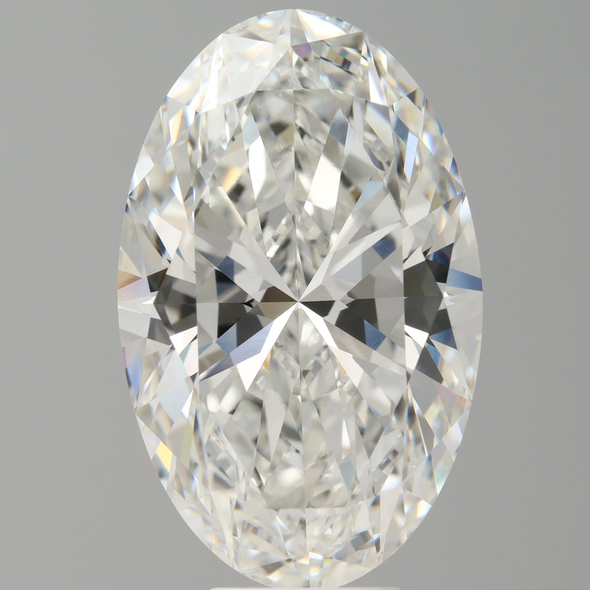 9.08 Carat Oval Shaped, Ideal Cut, F Color, VVS2 Clarity, IGI Certified Lab Grown Diamond