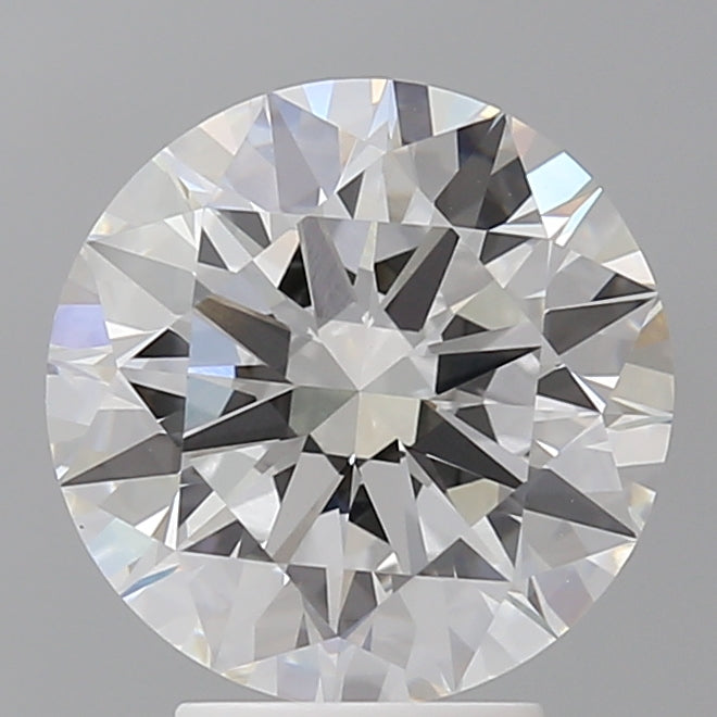 4.01 Carat Round Shaped, Ideal Cut, E Color, VVS2 Clarity, IGI Certified Lab Grown Diamond