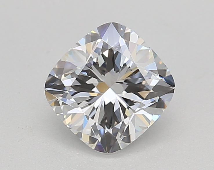 1.05 Carat Cushion Shaped, Ideal Cut, D Color, VS2 Clarity, GIA Certified Lab Grown Diamond