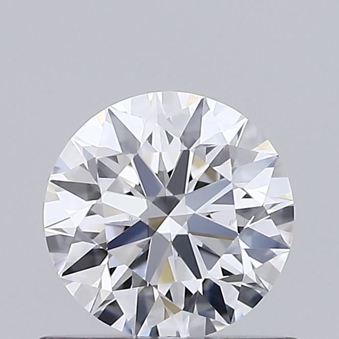 0.53 Carat Round Shaped, Ideal Cut, D Color, VS1 Clarity, IGI Certified Lab Grown Diamond