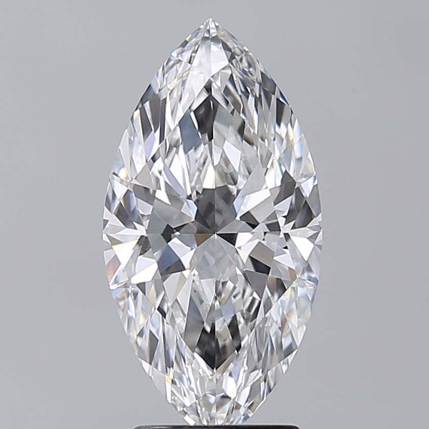 3.02 Carat Marquise Shaped, Very Good Cut, E Color, VVS2 Clarity, IGI Certified Lab Grown Diamond