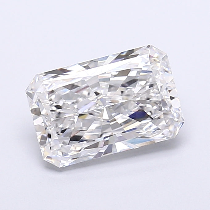 3.04 Carat Radiant Shaped, Very Good Cut, E Color, VVS2 Clarity, IGI Certified Lab Grown Diamond