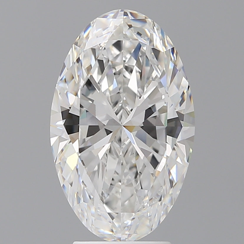 4.04 Carat Oval Shaped, Ideal Cut, E Color, VS1 Clarity, IGI Certified Lab Grown Diamond