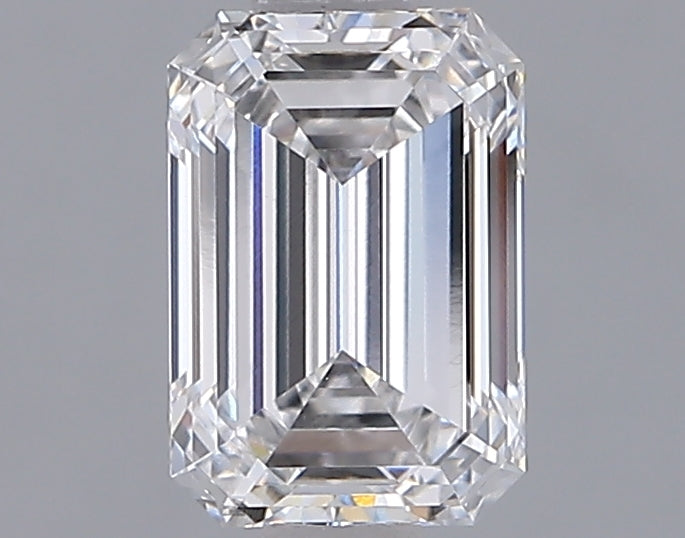 1.28 Carat Emerald Shaped, Ideal Cut, D Color, VS1 Clarity, IGI Certified Lab Grown Diamond