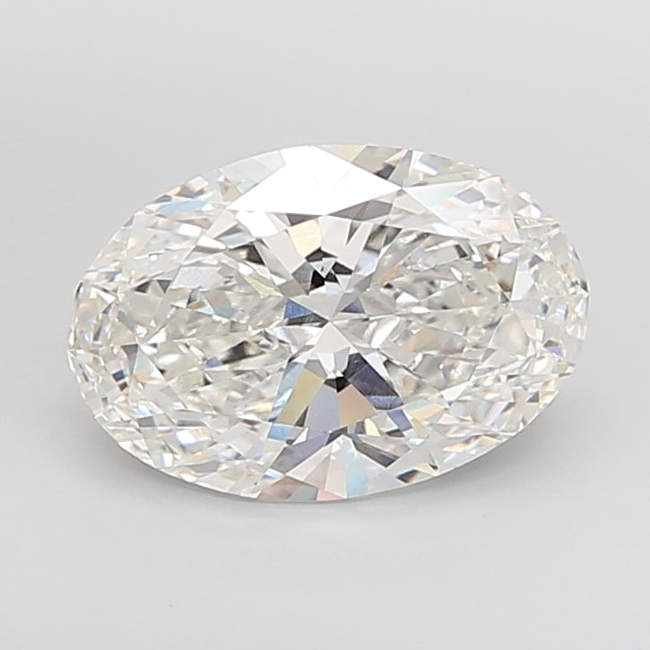 7.01 Carat Oval Shaped, Ideal Cut, G Color, VVS2 Clarity, IGI Certified Lab Grown Diamond