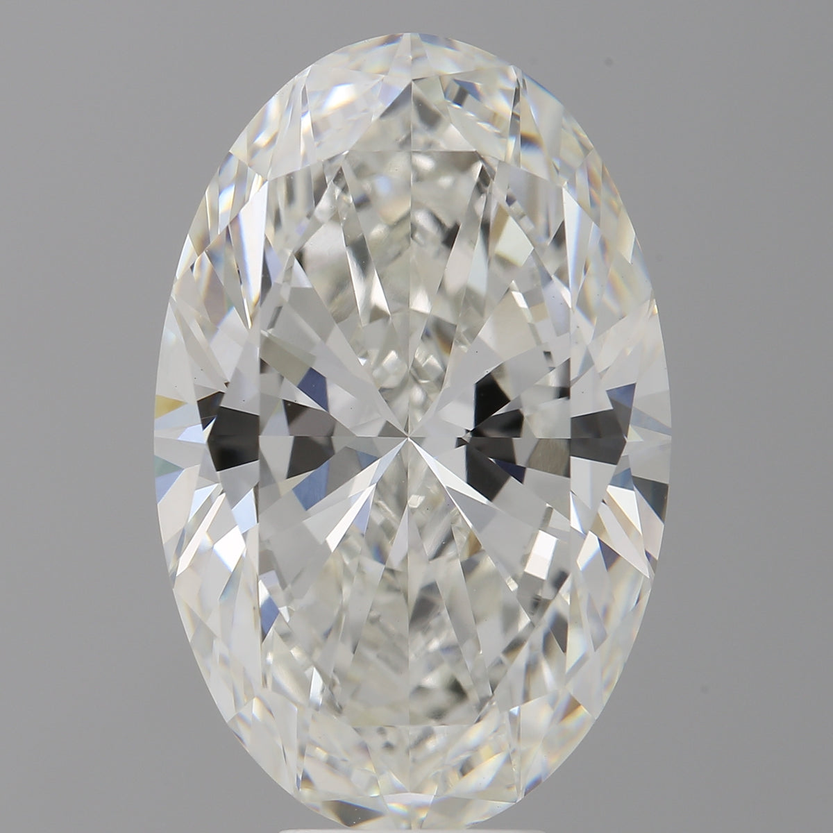 9.05 Carat Oval Shaped, Ideal Cut, F Color, VVS2 Clarity, IGI Certified Lab Grown Diamond
